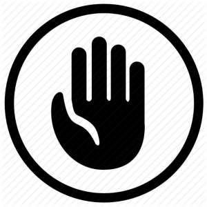 Icon indicating that the Ogre Robot operation is automatically shutdown uppon risky scenarios, to prevent revenue loss.